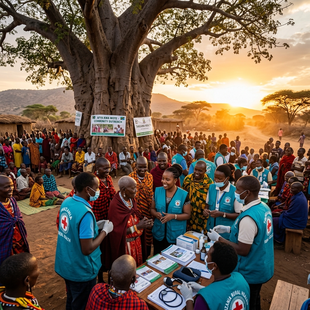 Tanzanian community outreach